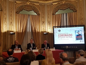 CORONADO, LA NUEVA NOVELA DE IGNACIO DEL VALLE: Presentaciones y reseñas